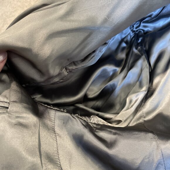 Harve Bernard Houndstooth Sportcoat Blazer Jacket Mens Blazer 46R Gray Blue READ - Picture 14 of 15